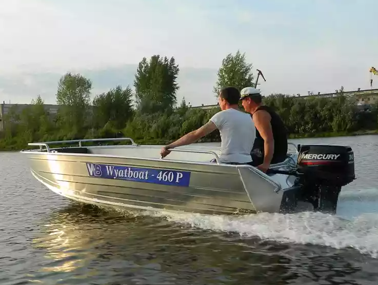 Алюминиевая лодка Wyatboat-460 P в Нефтеюганске