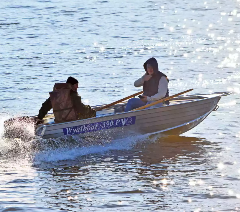 Алюминиевая лодка Wyatboat-390 P в Нефтеюганске