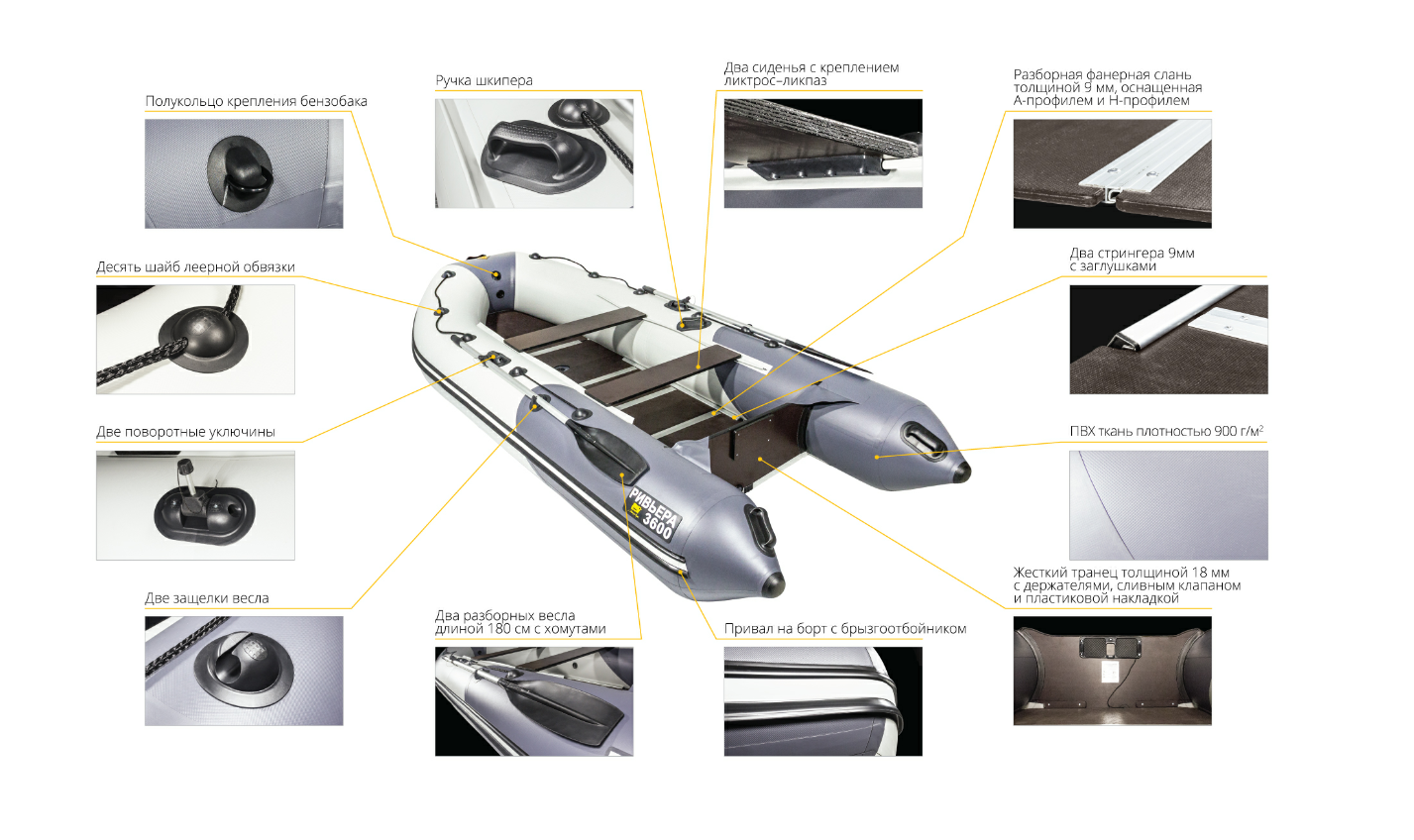 Лодка Ривьера Компакт 2900 СК в Нефтеюганске