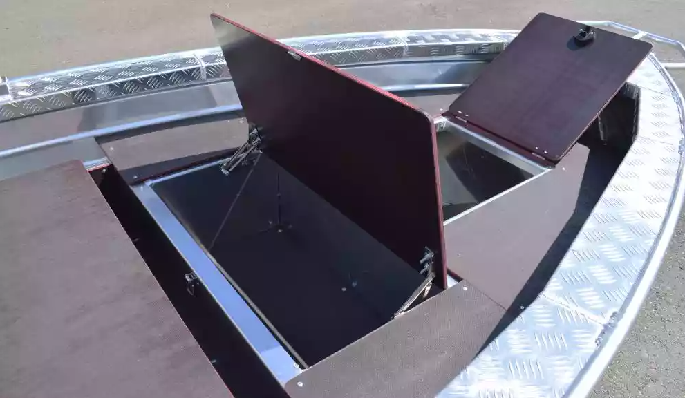 Алюминиевая лодка Wyatboat-390Р Fish в Нефтеюганске