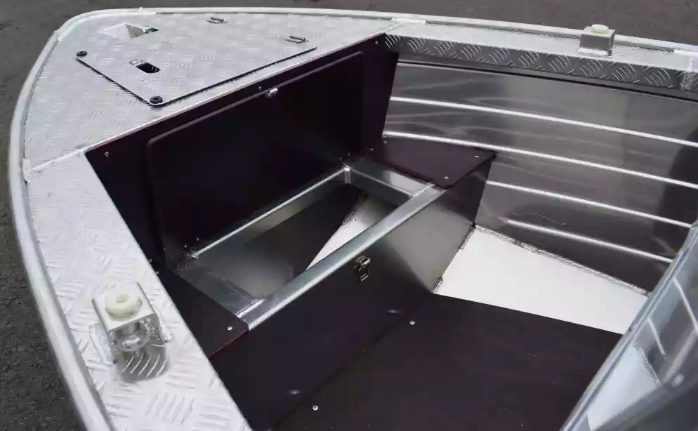 Алюминиевая лодка Wyatboat-390 DCM Увеличенный борт в Нефтеюганске