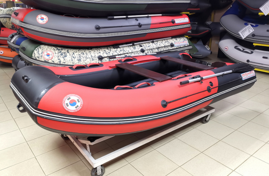 КОМПЛЕКТ Лодка MISHIMO PRO 350 + ЛОДОЧНЫЙ МОТОР MARLIN MP 9.9 (20) AMHS PRO в Нефтеюганске