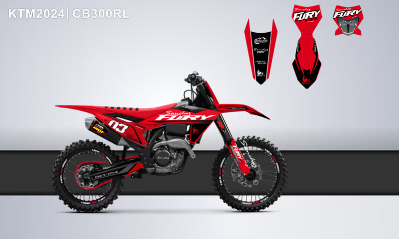 Кроссовый мотоцикл Sanchez Fury CB300RL в Нефтеюганске