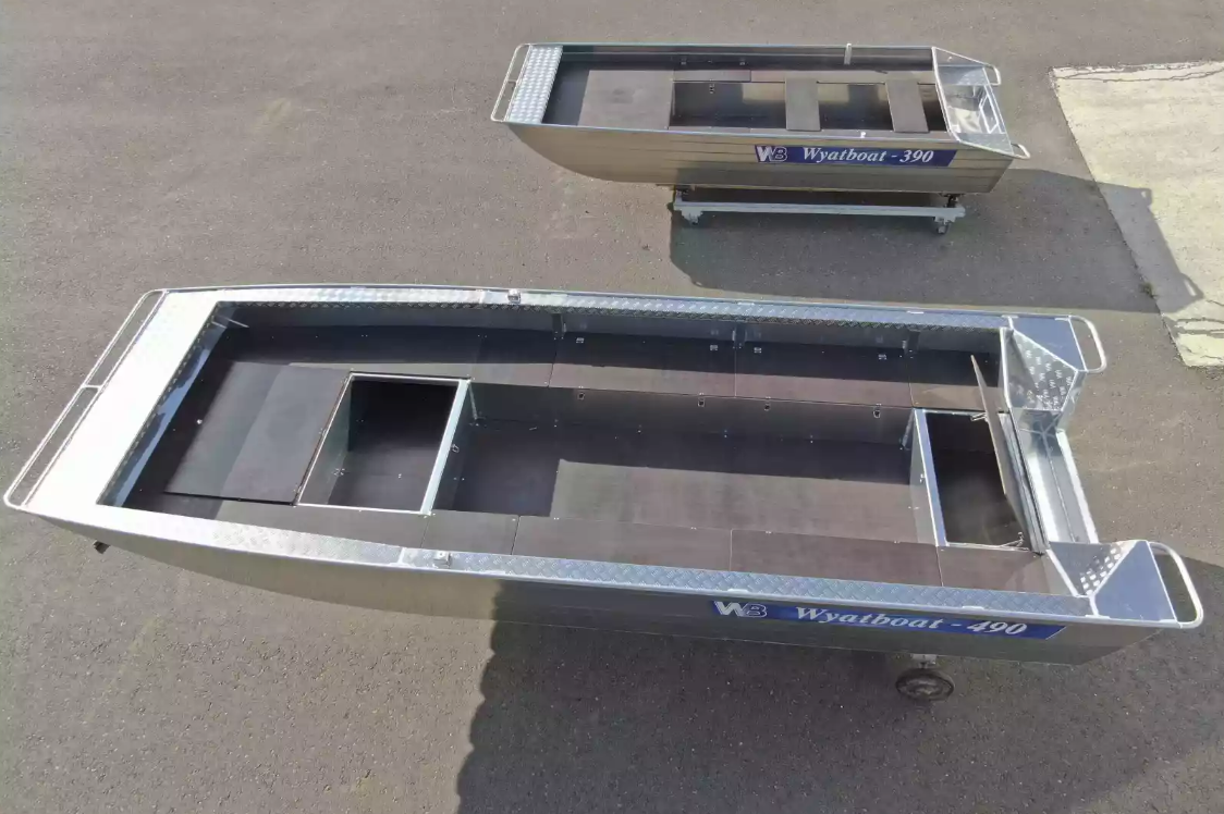 Алюминиевая лодка Wyatboat-490 Jonboat в Нефтеюганске