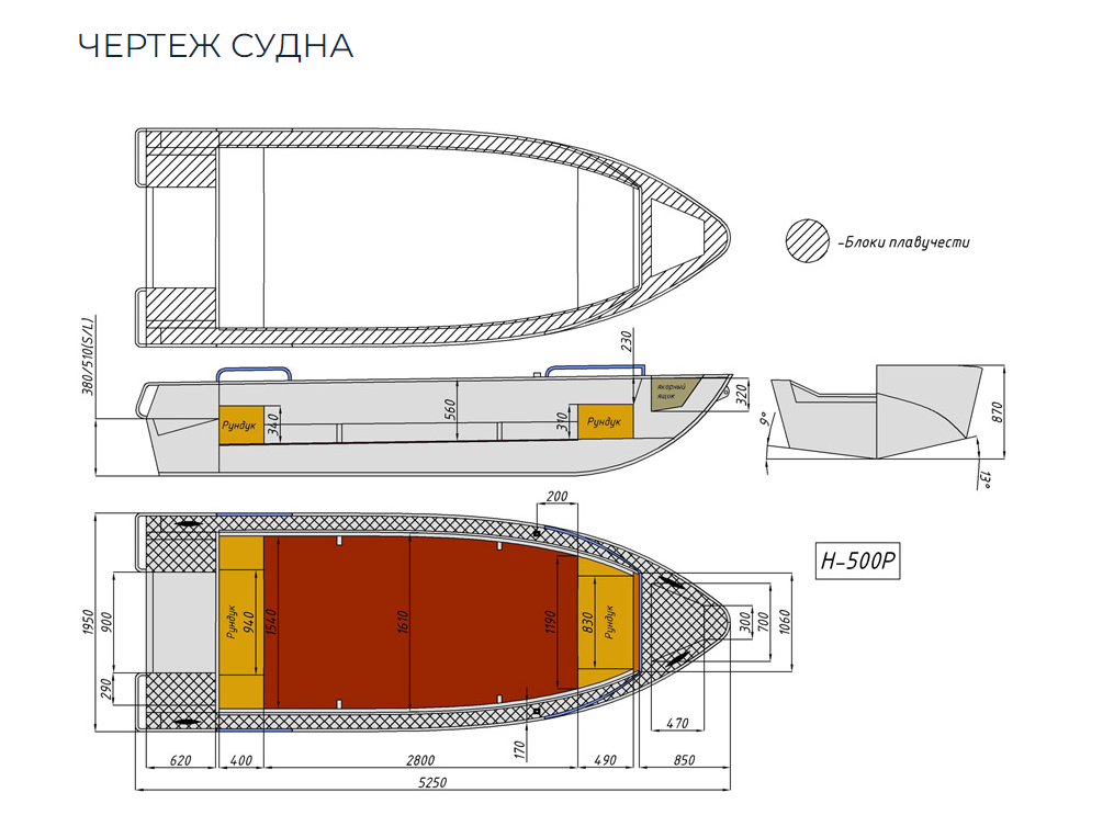 Алюминиевая лодка Неман-500 P в Нефтеюганске