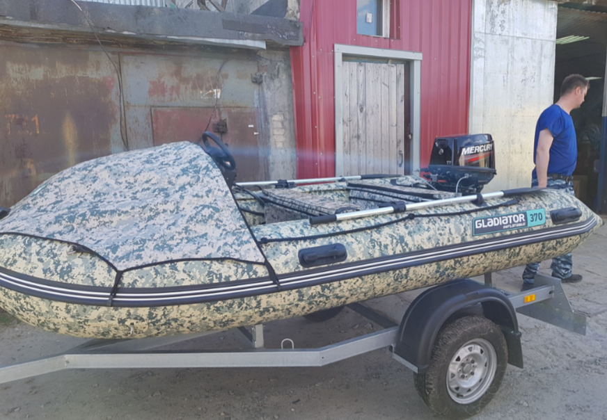 НАДУВНАЯ ЛОДКА GLADIATOR C370AL в Нефтеюганске