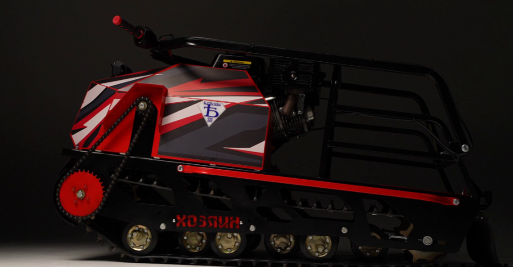 Мотобуксировщик Бурлак ХОЗЯИН-2 в Нефтеюганске