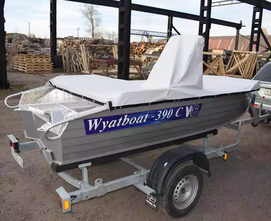 Алюминиевая лодка Wyatboat-390 C в Нефтеюганске
