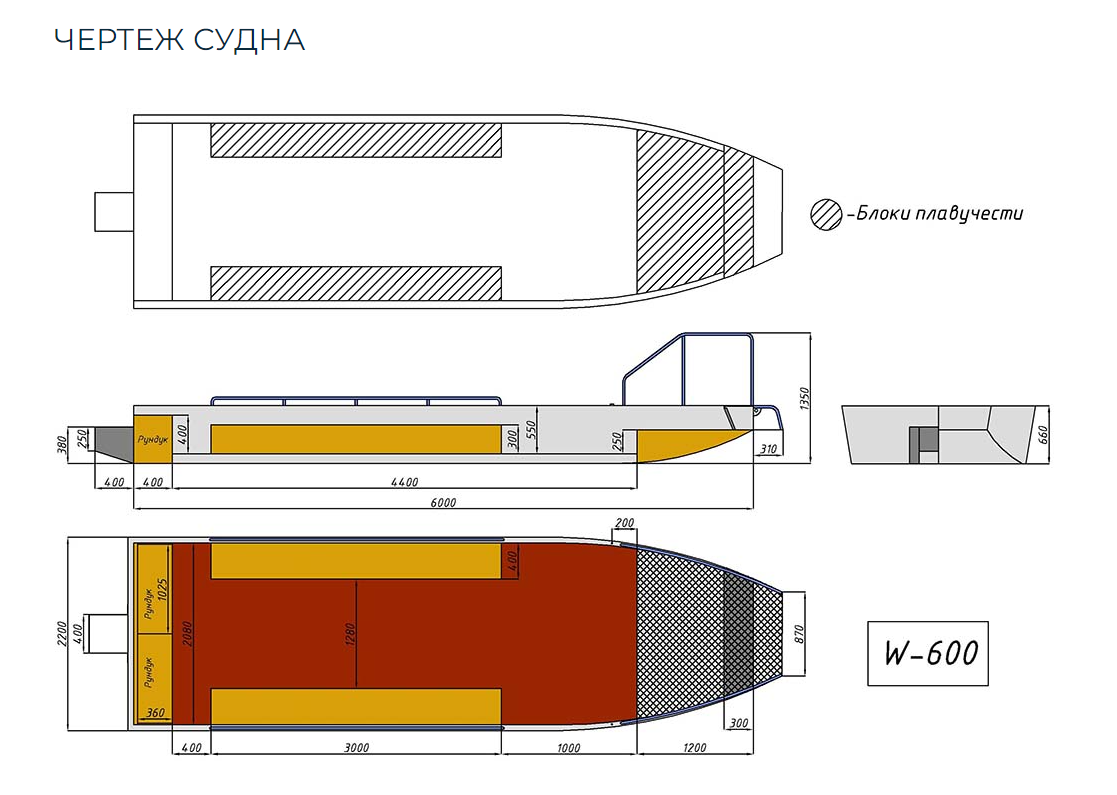 Алюминиевая лодка Wyatboat-600 в Нефтеюганске