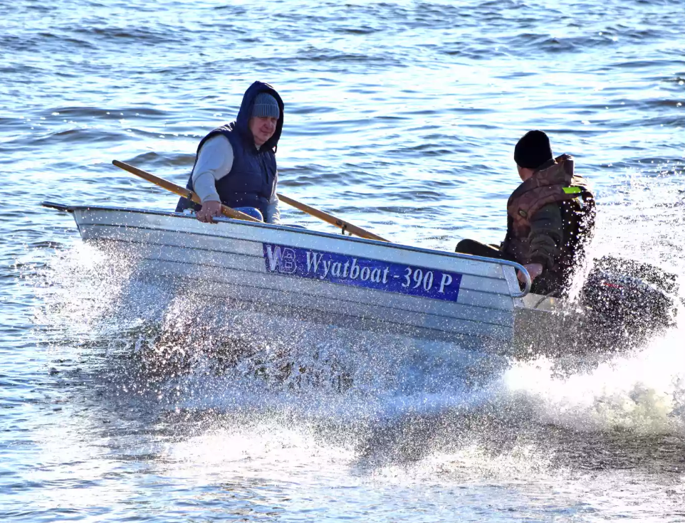 Алюминиевая лодка Wyatboat-390 P в Нефтеюганске