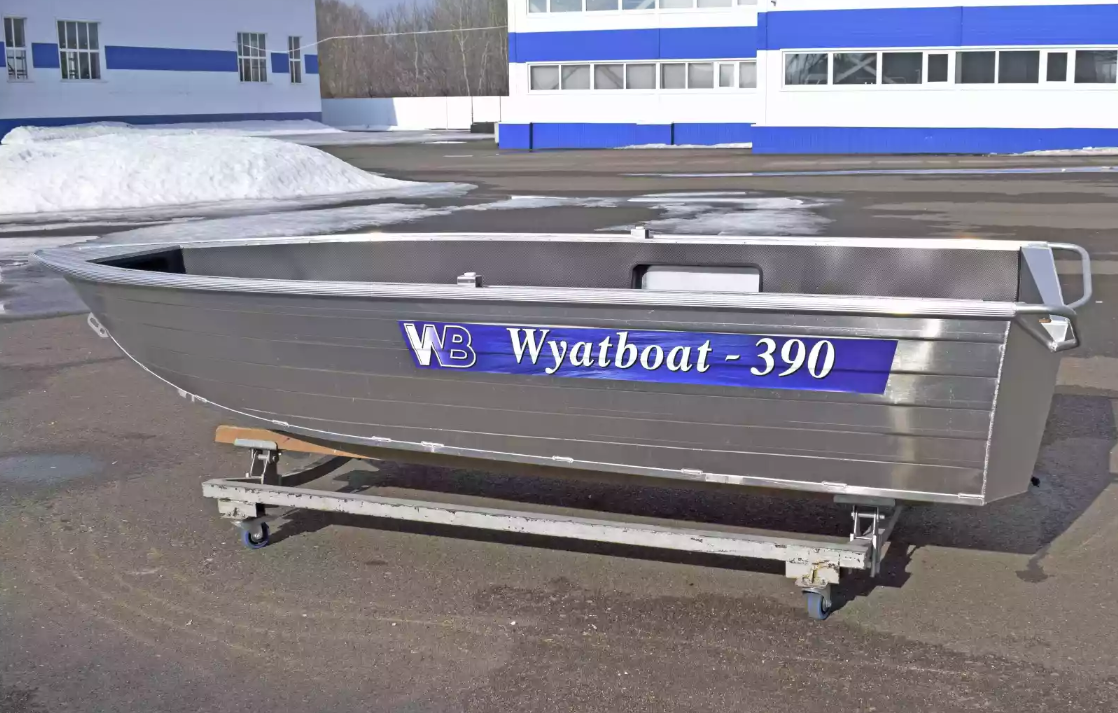 Алюминиевая лодка Wyatboat-390 Р NEW в Нефтеюганске