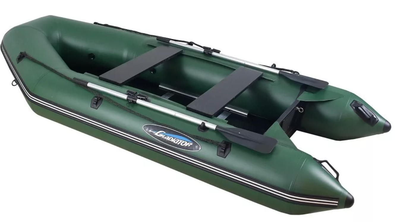 МОТОРНО-ГРЕБНАЯ ЛОДКА ПВХ GLADIATOR A 320 ТК С ФАНЕРНЫМ ПОЛОМ в Нефтеюганске