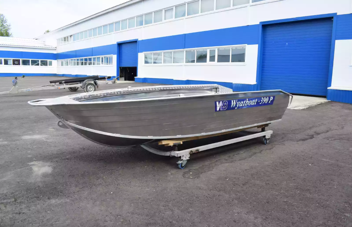 Алюминиевая лодка Wyatboat-390Р Увеличенный борт в Нефтеюганске