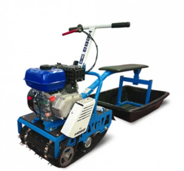 Мотобуксировщик НЕВА МС-1К с санями и сиденьем в Нефтеюганске