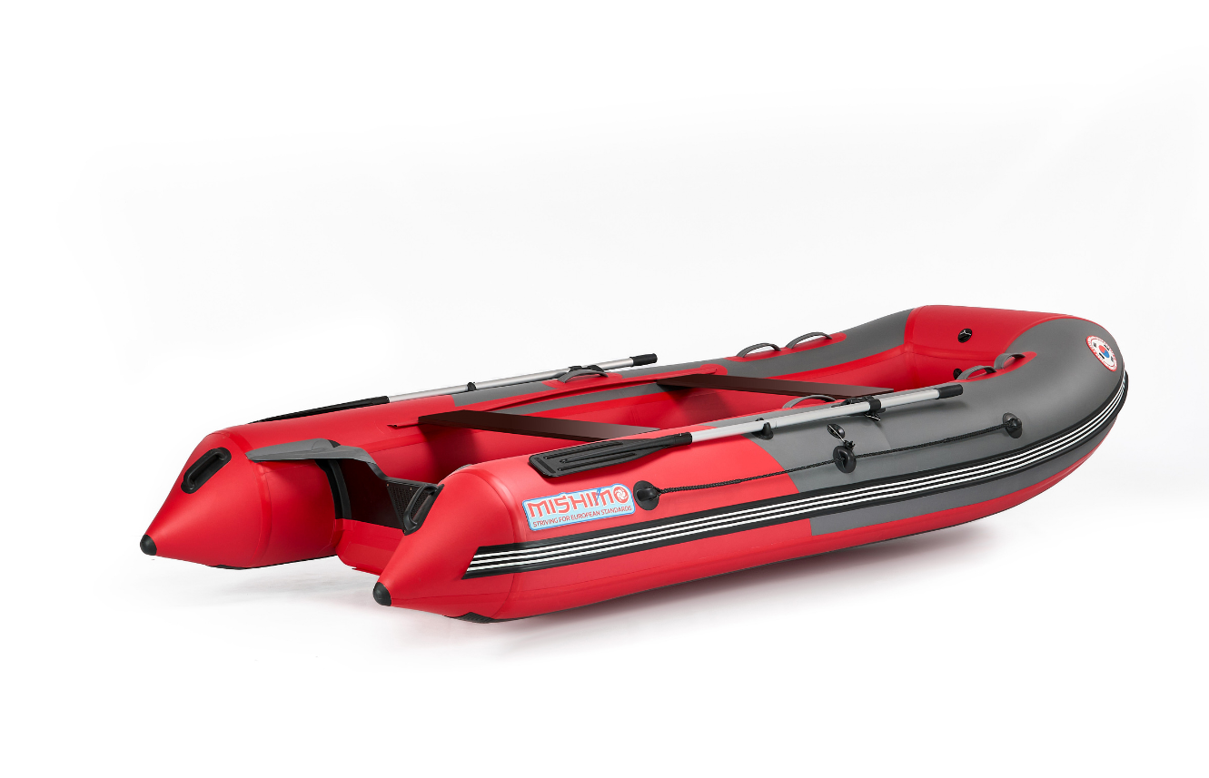 КОМПЛЕКТ ЛОДКА MISHIMO PRO 350 + ЛОДОЧНЫЙ МОТОР MARLIN MP 9.9 (15) AMHS PROLINE в Нефтеюганске