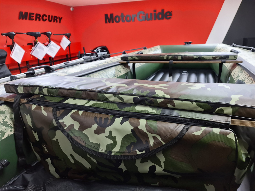 КОМПЛЕКТ МЯГКИХ НАКЛАДОК С СУМКОЙ ДЛЯ ЛОДОК 105Х20 КАМУФЛЯЖ в Нефтеюганске