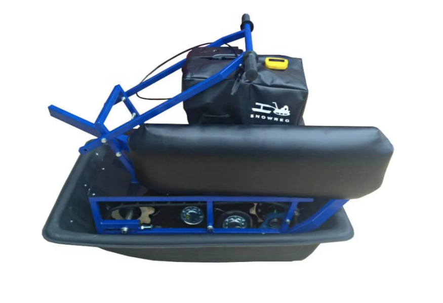 Мини-мотобуксировщик Альбатрос-М с фарой в Нефтеюганске