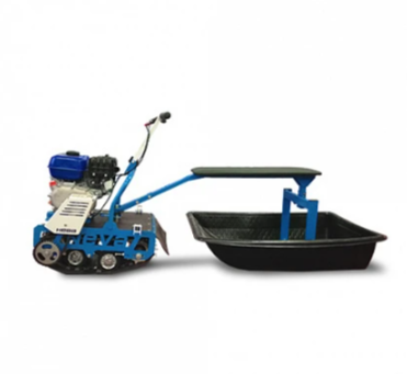 Мотобуксировщик НЕВА МС-1К с санями и сиденьем в Нефтеюганске