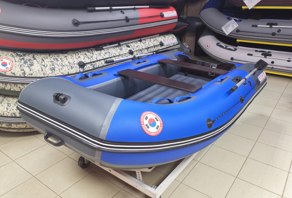 КОМПЛЕКТ Лодка MISHIMO PRO 350 + ЛОДОЧНЫЙ МОТОР MARLIN MP 9.9 (20) AMHS PRO в Нефтеюганске