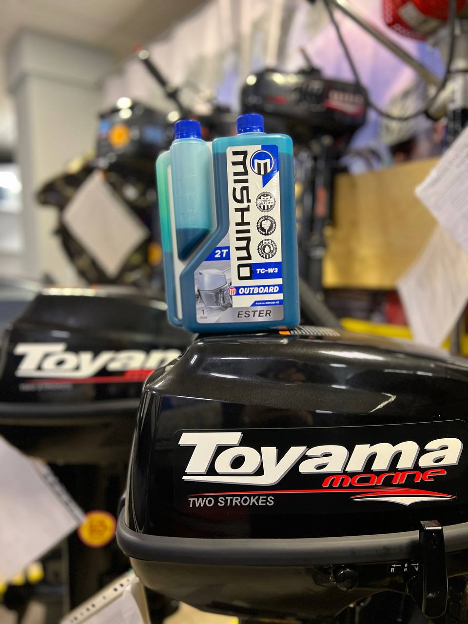Масло MISHIMO 2T OUTBOARD (ESTER) полусинтетика 1 л в Нефтеюганске