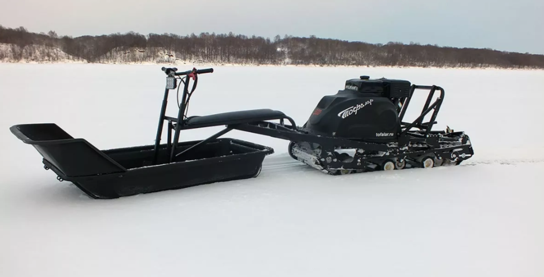 Мотобуксировщик Тофалар 500 с модулем Толкач в Нефтеюганске