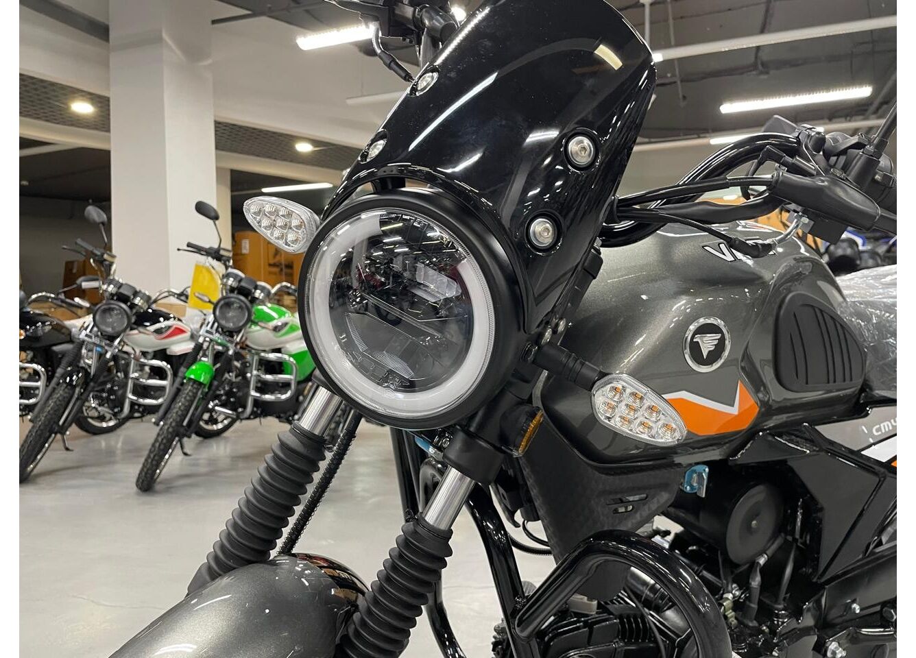 Мопед VMC NOVA 49сс (125сс) Led Full, дисковый тормоз, RKB RATO с баланс. валом, сигнализация в Нефтеюганске