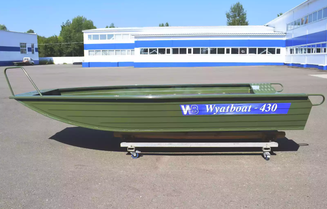Алюминиевая лодка  Wyatboat-430 Master Fish в Нефтеюганске