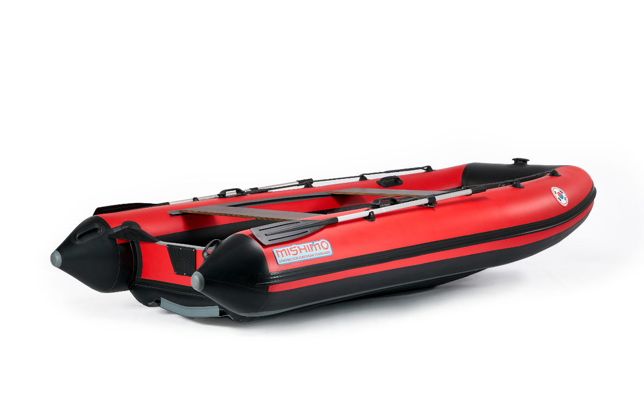 КОМПЛЕКТ ЛОДКА MISHIMO RAPID 380 PRO+ ЛОДОЧНЫЙ МОТОР MARLIN MP 9.9 (20) AMHS PROLINE FORCE в Нефтеюганске