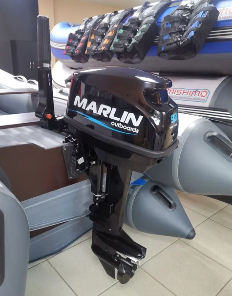 КОМПЛЕКТ ЛОДКА MISHIMO LITE 350 + МОТОР 9,8 Л.С. в Нефтеюганске