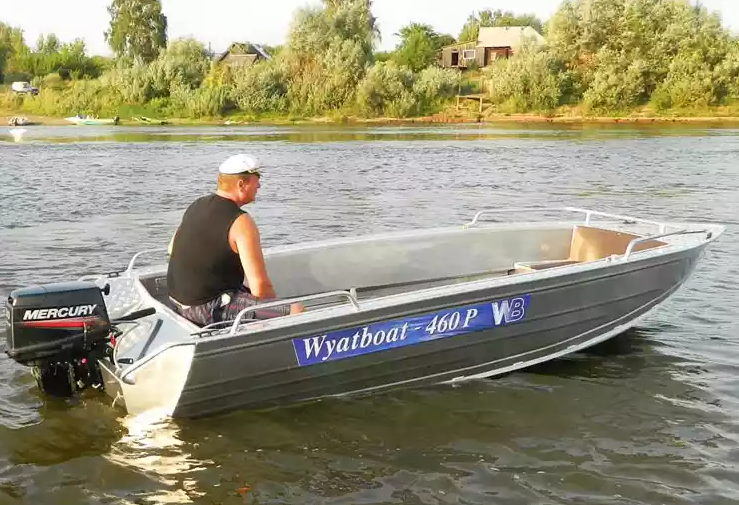 Алюминиевая лодка Wyatboat-460 P в Нефтеюганске