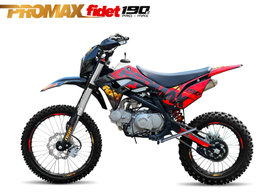 Мотоцикл (питбайк) PROMAX FIDET (ФАЙДЕТ) 190E MAX PRO LUX 19/16 в Нефтеюганске