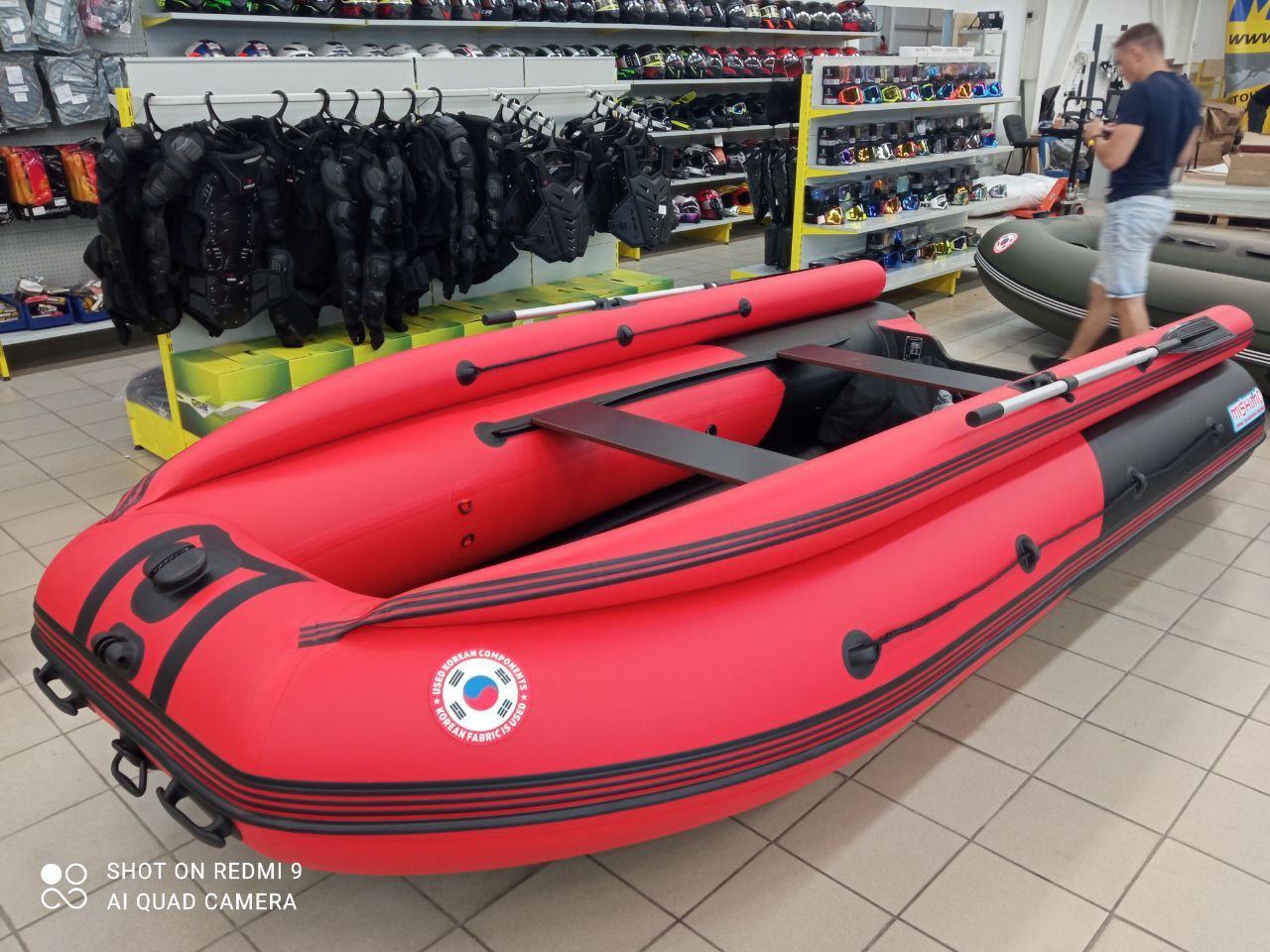 Лодка MISHIMO RIVER FJET PRO 430  под водомет в Нефтеюганске