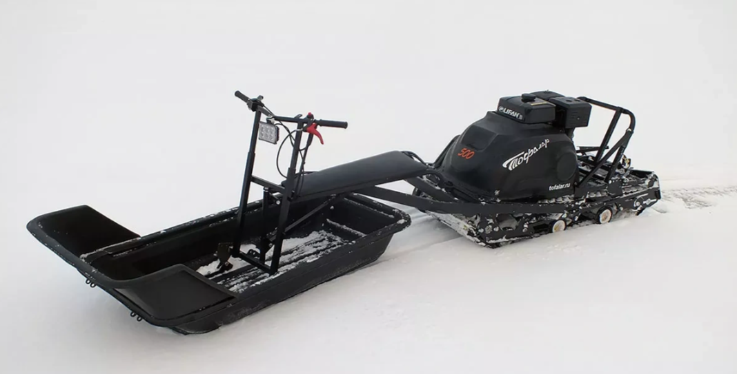 Мотобуксировщик Тофалар 500 с модулем Толкач в Нефтеюганске