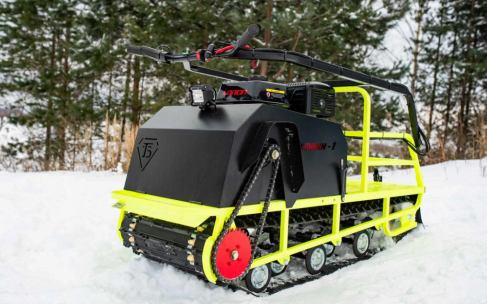 Мотобуксировщик Бурлак ХОЗЯИН-1 (капот металл) в Нефтеюганске