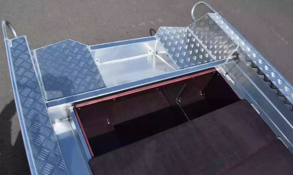 Алюминиевая лодка Wyatboat-390Р Fish в Нефтеюганске