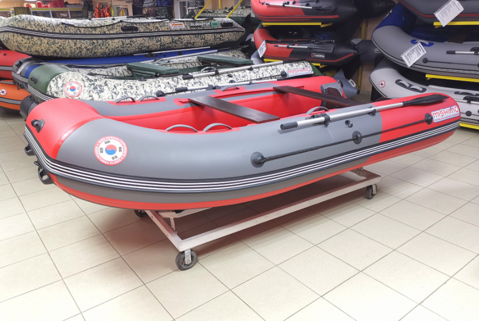 КОМПЛЕКТ Лодка MISHIMO PRO 350 + ЛОДОЧНЫЙ МОТОР MARLIN MP 9.9 (20) AMHS PRO в Нефтеюганске