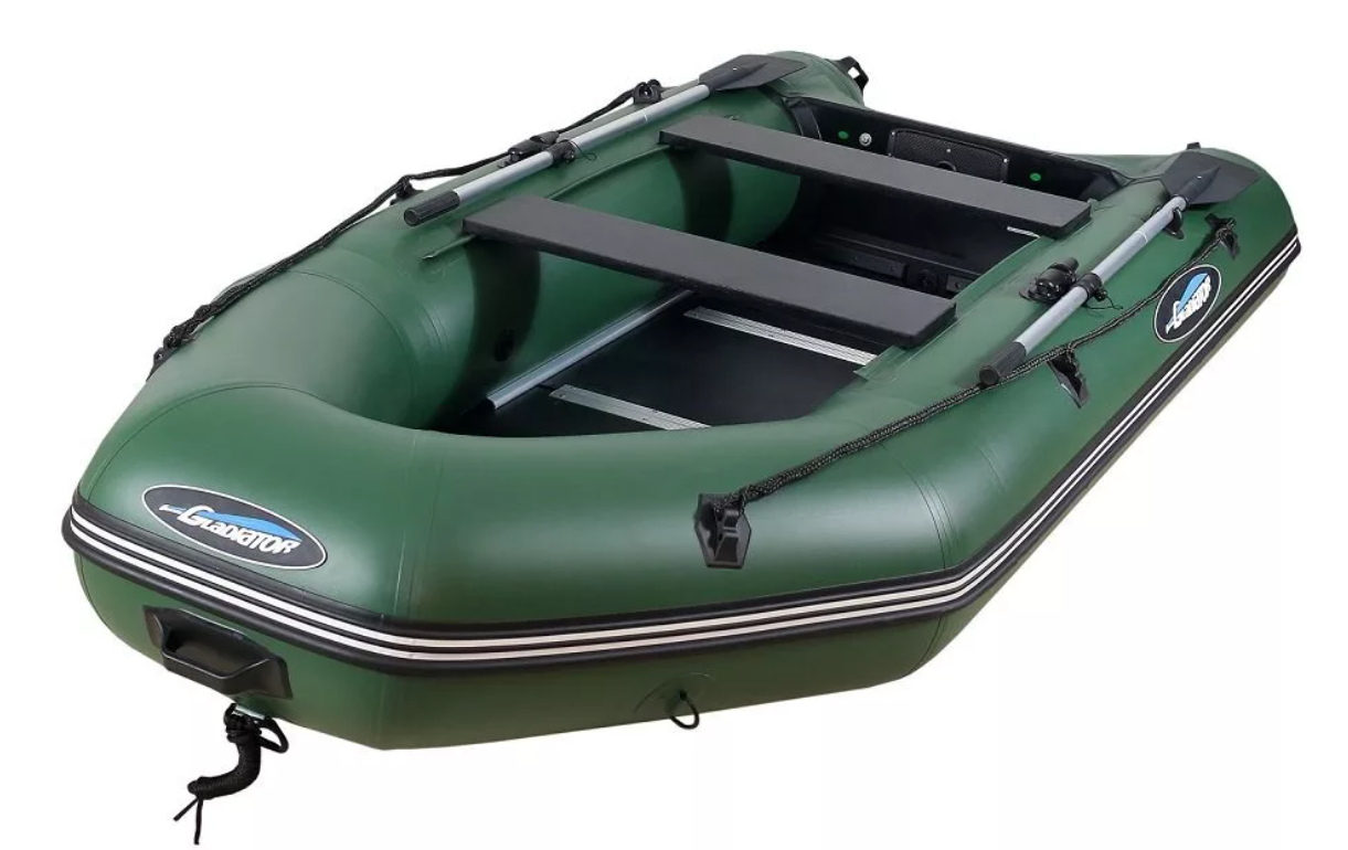 МОТОРНО-ГРЕБНАЯ ЛОДКА ПВХ GLADIATOR A 320 ТК С ФАНЕРНЫМ ПОЛОМ в Нефтеюганске