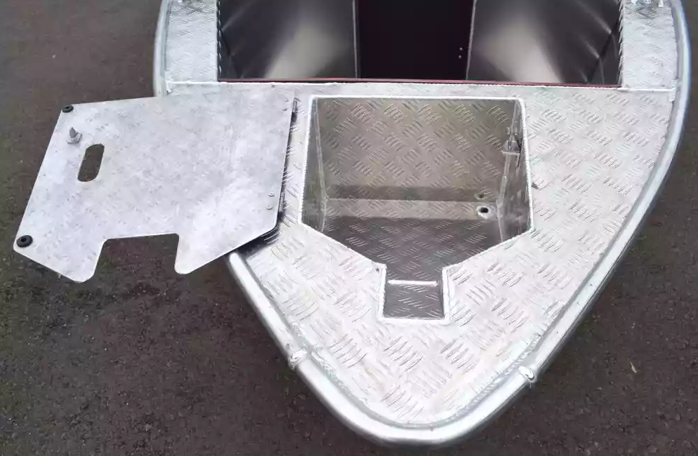 Алюминиевая лодка Wyatboat-390 DCM Увеличенный борт в Нефтеюганске