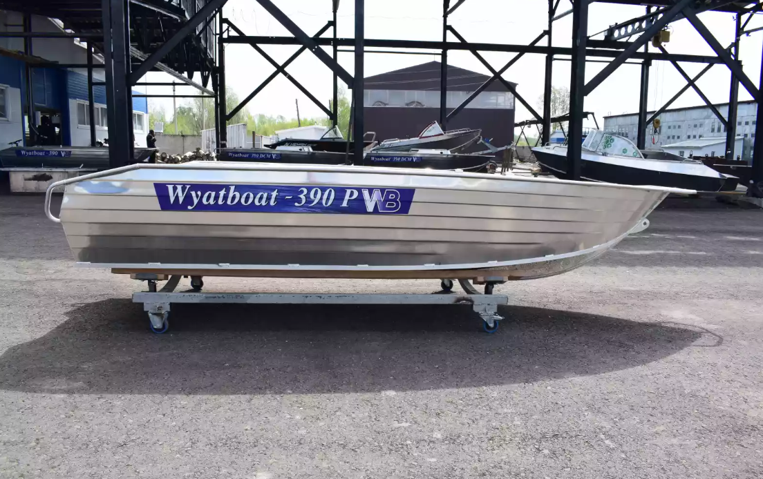 Алюминиевая лодка Wyatboat-390Р Увеличенный борт в Нефтеюганске
