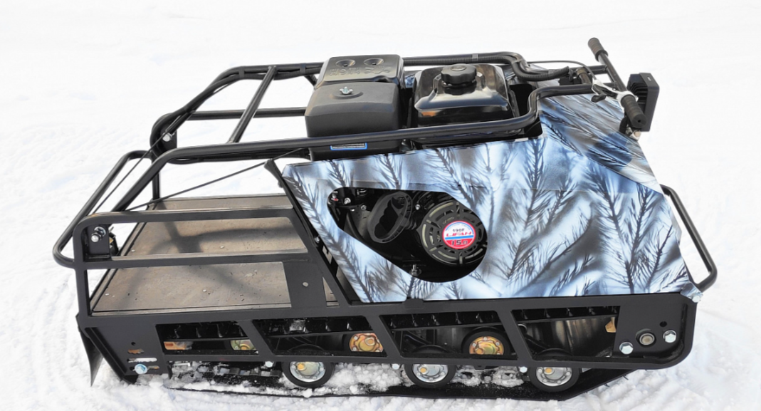 Мотобуксировщик Irondog (Железная собака) M500 20  Камуфляж Охотник в Нефтеюганске