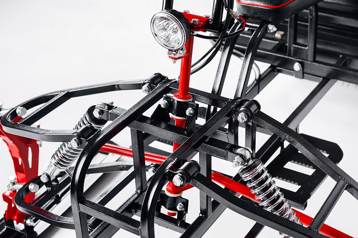 Лыжный модуль IKUDZO с подогревом ручек металлические лыжи в Нефтеюганске