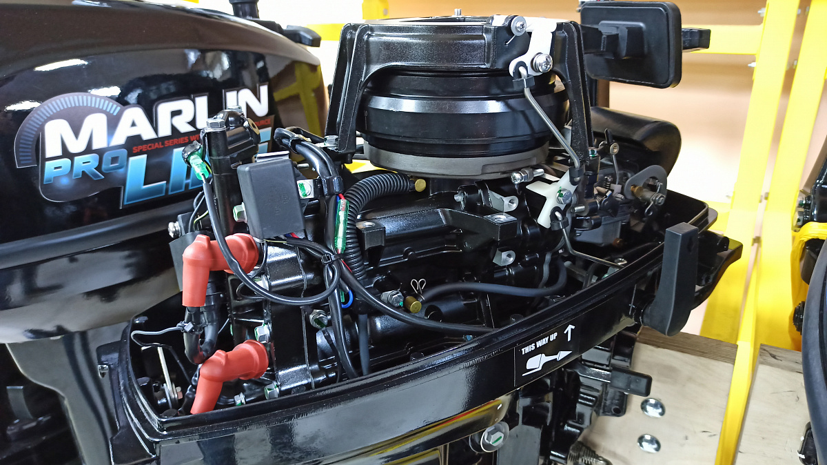 КОМПЛЕКТ Лодка MISHIMO PRO 350 + ЛОДОЧНЫЙ МОТОР MARLIN MP 9.9 (20) AMHS PRO в Нефтеюганске