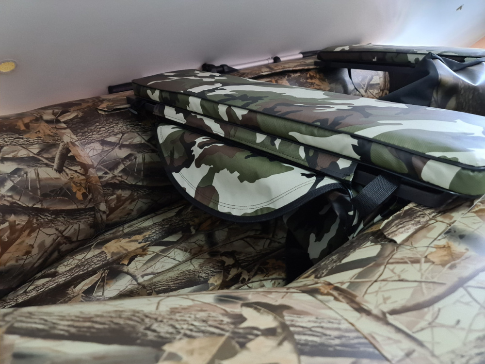 КОМПЛЕКТ МЯГКИХ НАКЛАДОК С СУМКОЙ ДЛЯ ЛОДОК 80Х20 КАМУФЛЯЖ в Нефтеюганске