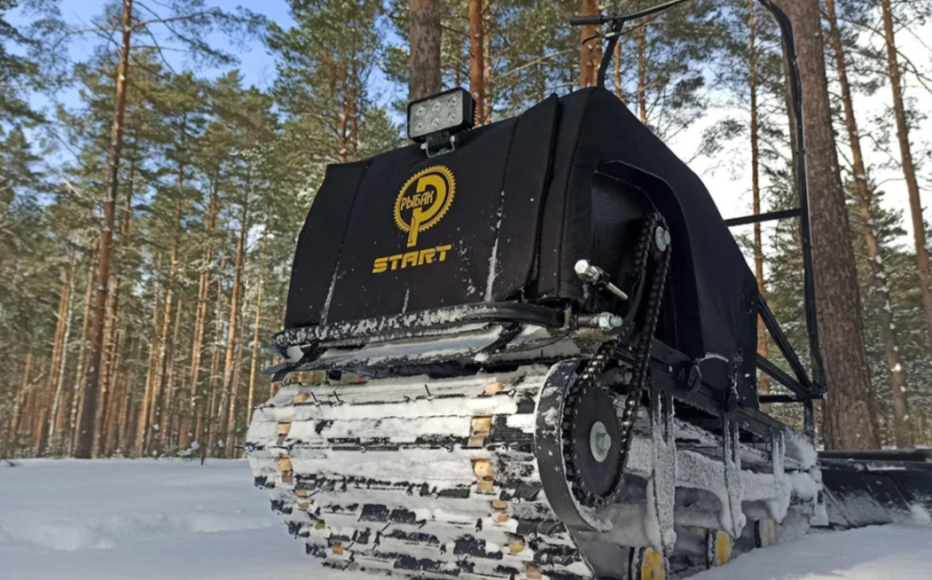 Мотобуксировщик РЫБАК СТАРТ Lifan 15 л.с (тканный капот) в Нефтеюганске