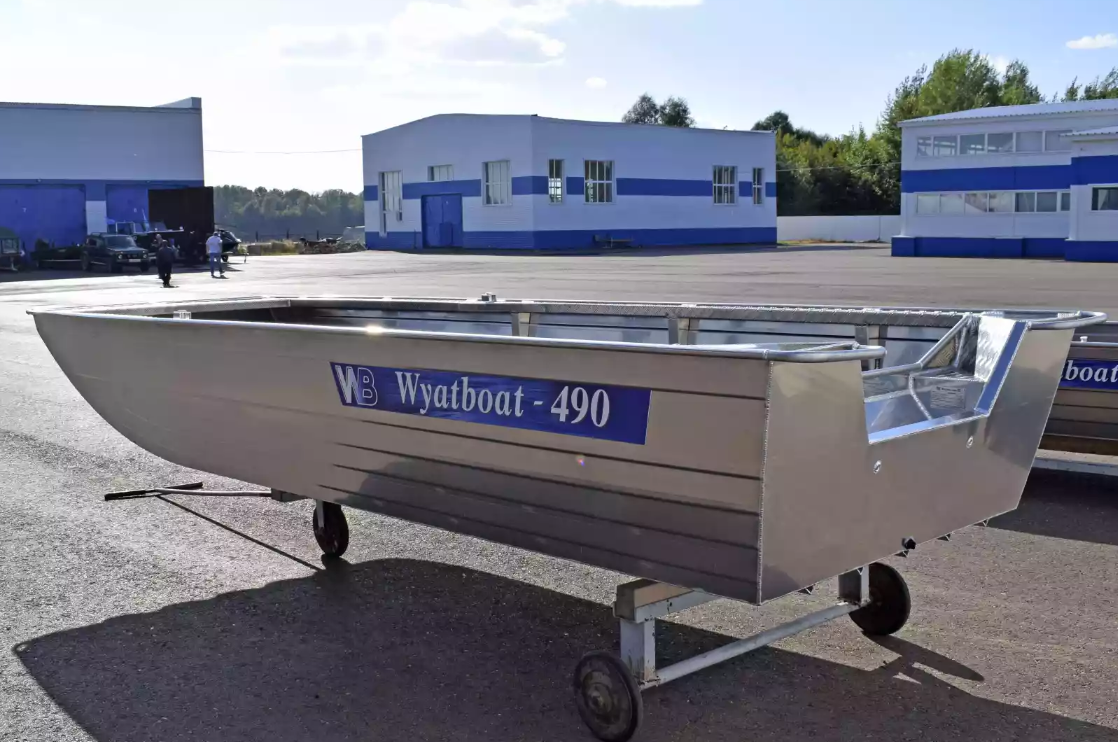 Алюминиевая лодка Wyatboat-490 Jonboat в Нефтеюганске