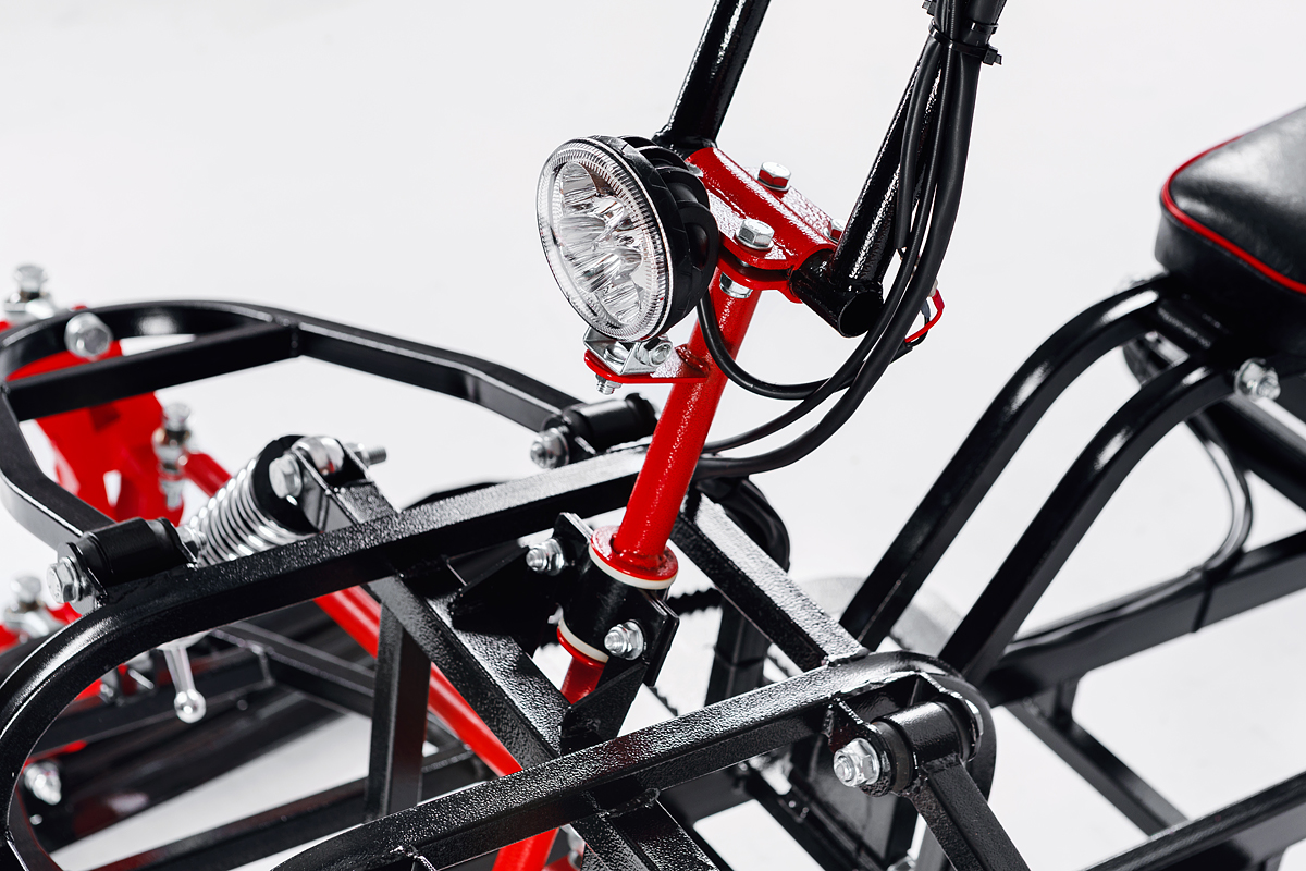 Лыжный модуль IKUDZO с подогревом ручек металлические лыжи в Нефтеюганске