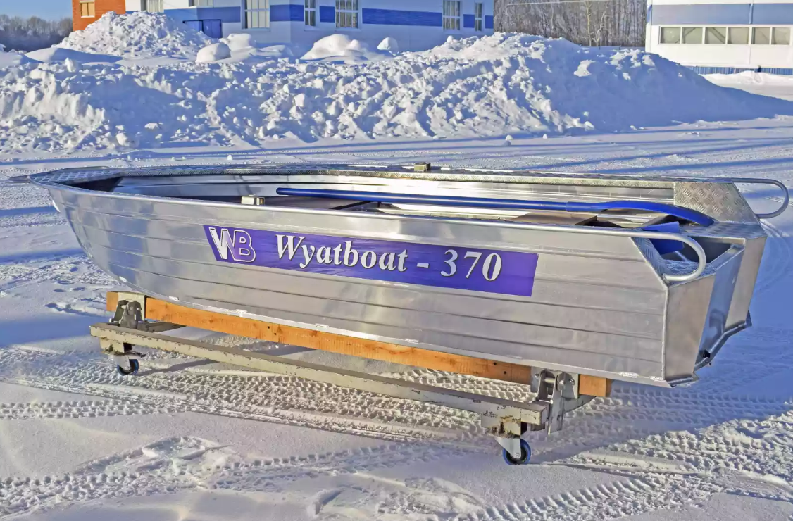 Алюминиевая лодка Wyatboat-370 Р FISH в Нефтеюганске