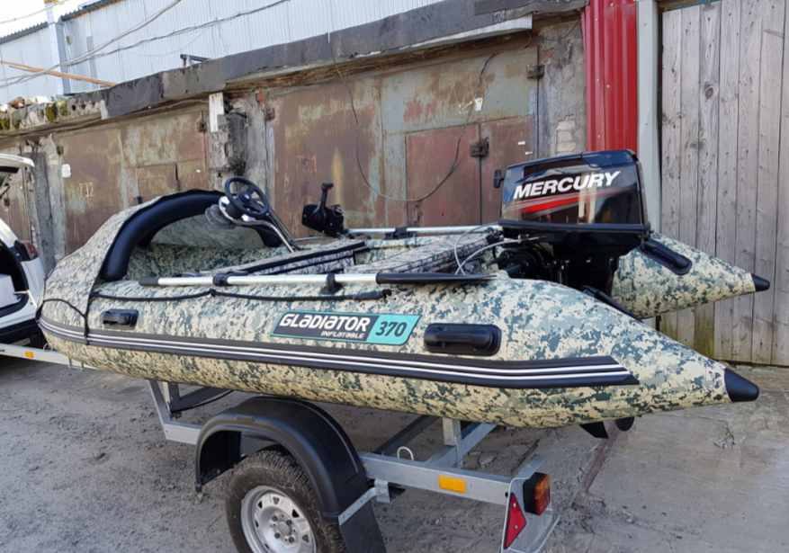 НАДУВНАЯ ЛОДКА GLADIATOR C370AL в Нефтеюганске