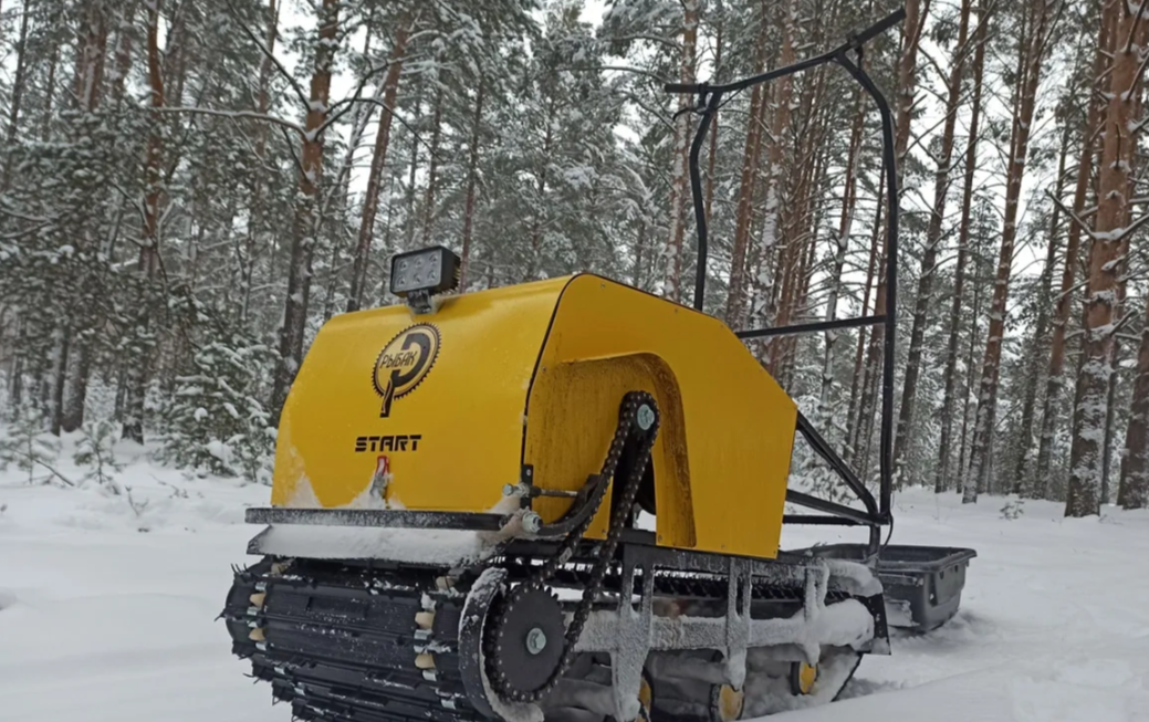 Мотобуксировщик РЫБАК СТАРТ Lifan 15 л.с. (металлический капот) в Нефтеюганске