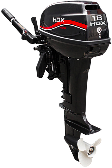 Лодочный мотор 2-х тактный HDX R series TE 18 BMS в Нефтеюганске